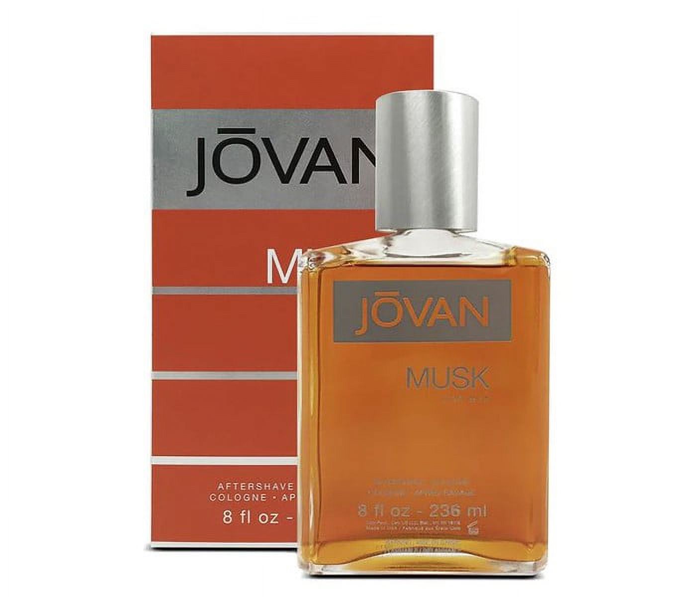 Jovan Musk Cologne for Men, 8 fl oz Full Size - image 2 of 3