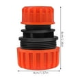 thumbnail image 2 of OULII 2Pcs Hose Reducing Adapter Multi Hose Fittings and Connectors for Gardeners, 2 of 8