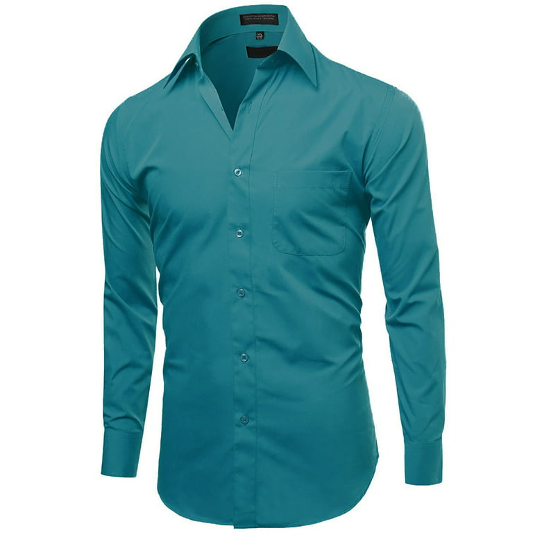 Men's Shirt - Blue - L