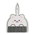 thumbnail image 2 of Broom With Dustpan Combo Set, Small Size Small Broom And Dustpan Set Broom And Dustpan Set With Dust Pan for Desk, 2 of 7