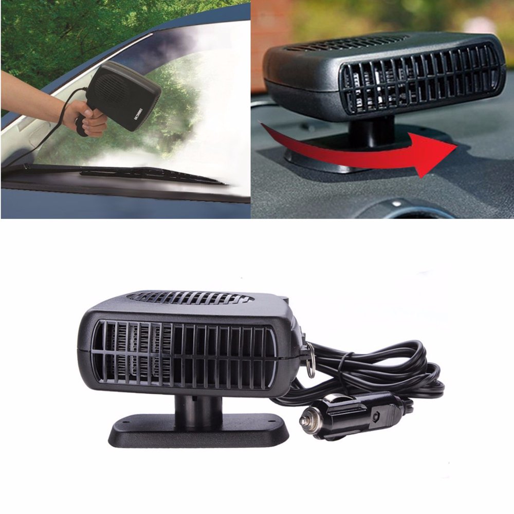 2 In 1 12 V 150W Winter Portable Car Heater Fan Windscreen Demister