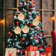 thumbnail image 3 of Navidad De Madera 2021, Colgante Epidémico, Adorno Colgante Para Árbol De Navidad, Decoración Speravity HA044223-03, 3 of 6