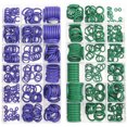 thumbnail image 3 of Junta tórica de goma 270 piezas R134A Juego de sellado de aire acondicionado para automóvil Juntas tóricas redondas de goma con kit de caja de plástico, púrpura Kuyhfg Sin marca, 3 of 4