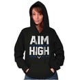 thumbnail image 4 of US Air Force Aim High USAF Logo Hoodie Sweatshirt Women Men Brisco Brands S, 4 of 6