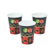 Casino Nights Cup - Party Supplies - 8 Pieces