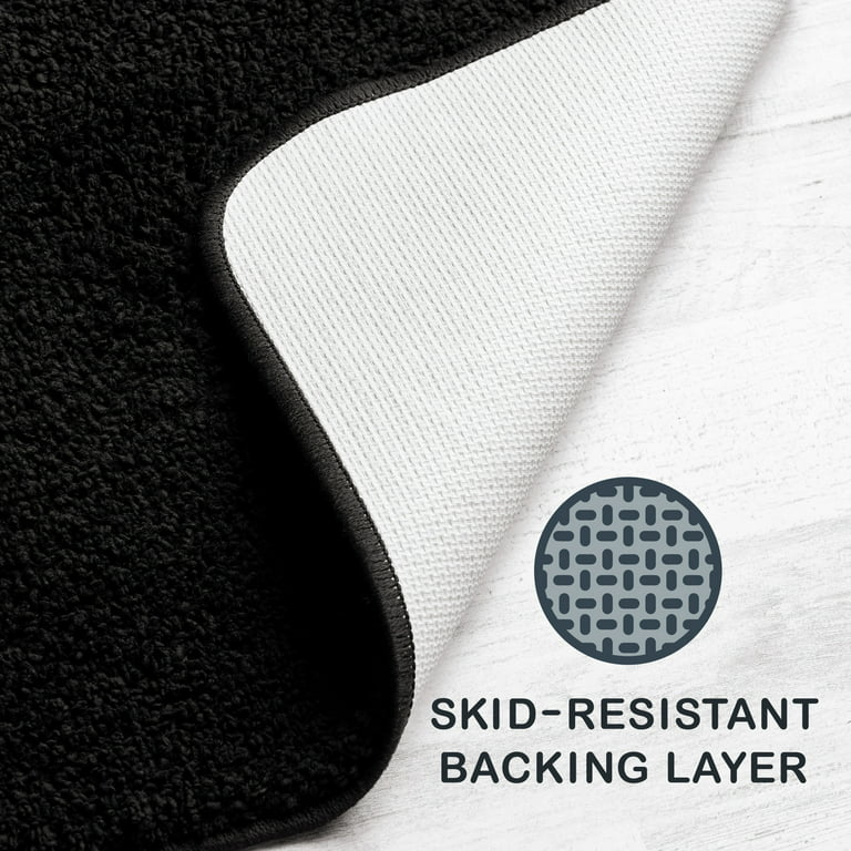 Mainstays Basic Tan Polyester Skid Resistant 20 x 32 Bath Rug