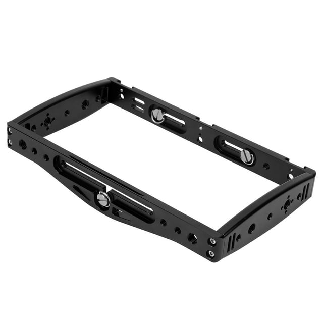 Peahefy Universal Handheld Camera Cage Phone Bracket With 1/4in 3/8in Holes Cold Shoe
