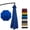 Blue, variant on 11ft Cantilever Umbrella Replacement Canopy, Patio 8 Ribs Sun Umberlla Cover UV 50+ Protection Waterproof Cantilever for Garden, Backyard, Pool