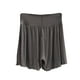 thumbnail image 2 of Pantalones de dormir de color liso para mujer, finos, informales, de cinco cuartos, para el hogar, pijama, 2 of 4
