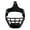 SMOKE, variant on Markwort GameFace Softball Fielders Mask Clear/Black Large