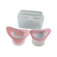 thumbnail image 4 of 2 vasos de silicona para lavado ocular. Mantén tus ojos limpios. Vasos de limpieza ocular universales. Rosa, 4 of 9