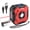 Red, variant on BRPOM 2 in 1 Digital Laser Tape Measure Tool | 130FT/40m Laser Distance Meter LCD Display with 16FT/5m AutoLock Measuring Tape | Ft/Inch/Fractions/M/mm, Area/Volume/Pythagorean/Cosine Measurement