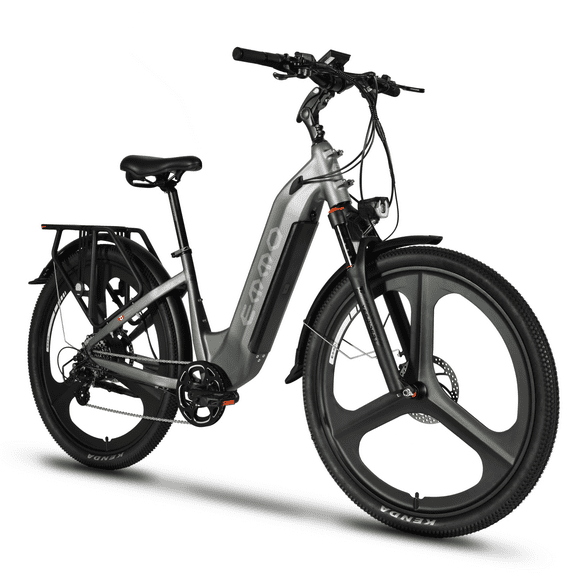EMMO Pulse Pro Ebike 29in Step Thru 750W 48V/15.6Ah - Quick Release Stem - 95km Range - Classic Grey