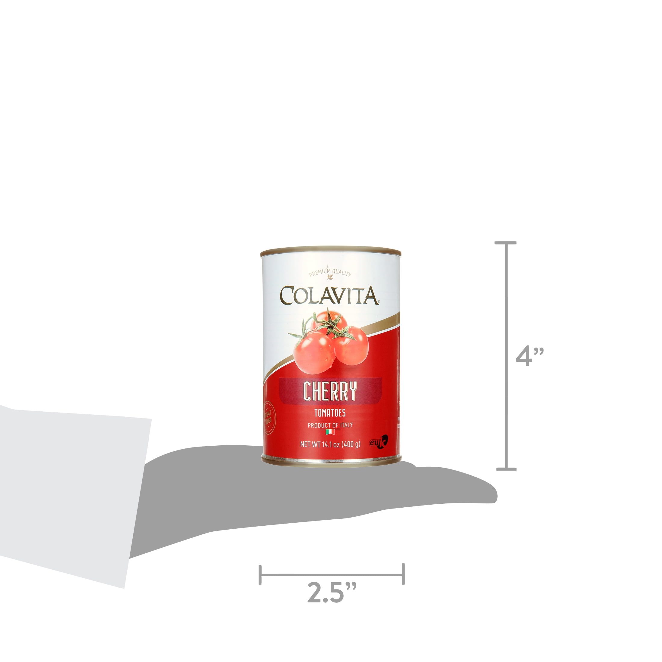 (6 pack) Colavita 100% Italian Whole Cherry Tomatoes 14.1 oz Can