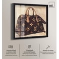 thumbnail image 2 of Doll Memories - Majestic Monogram Shadowbox Print Fashion Illustration by Art Remedy, Black Frame, 12 x 12, 2 of 7