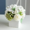 thumbnail image 3 of 3 Piezas tificiales de Seda Decoración de La Boda de La Oficina en El Zulema Florero de flores falsas, 3 of 8