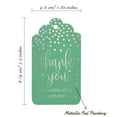 thumbnail image 5 of Inkdotpot Real Silver Foil ThankYou For Celebrating With Me Birthday Tags Favor Hang Paper Tags 100 Pack, 5 of 6