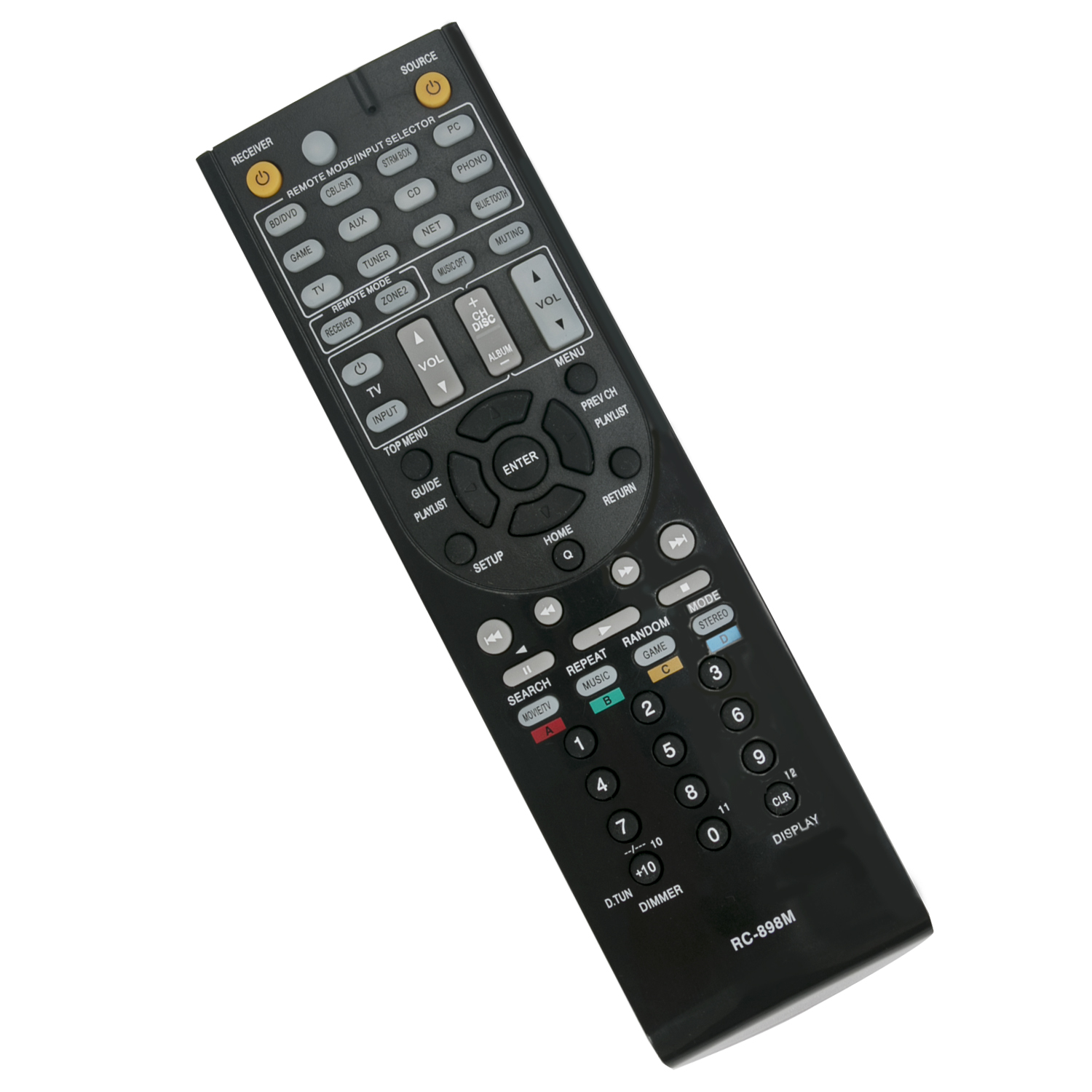 New RC-898M RC898M Replaced Remote Control fit for Onkyo AV Receiver TX-NR646  TX-NR747 TX-NR545 TXNR646 TXNR747 TXNR545