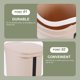 thumbnail image 5 of ColoMX Cubo de basura con pedal, 10 l, para el hogar, 5 of 8