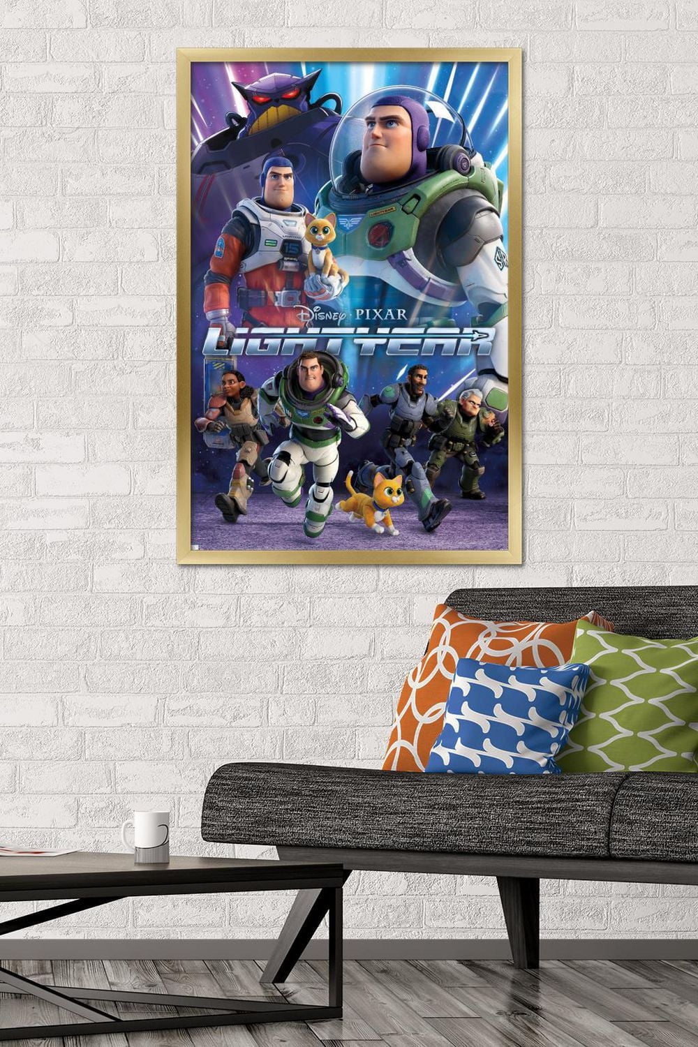 Disney Pixar Lightyear - Group Wall Poster with Magnetic Frame