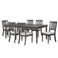 thumbnail image 2 of Abigail 7-Piece Dining Set, Brown<br>, 2 of 6