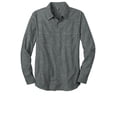thumbnail image 5 of Men's Casual Long Sleeve Washed Woven Shirt, 5 of 6