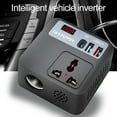 thumbnail image 2 of Car Inverter, 200W Power Conversion, Black/White ABS, Quick Installation and Multiple Protections, 2 of 8