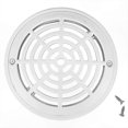 thumbnail image 1 of Swimming Pool Drain Cover Replacement with Screws for Pool Maintenance Accessory, 1 of 5