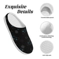thumbnail image 5 of Kdxio Game Time Women's Men's Slippers Plush Slip-On House Slipper for Winter Indoor Soft Cushion Non-slip Fluffy Slides Slippers-13, 5 of 7