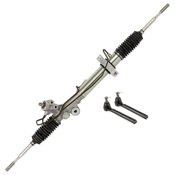 For Nissan Murano 2003 2004 New Power Steering Rack and Outer Tie Rod Kit - BuyAutoParts