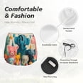 thumbnail image 6 of Lsque Cute Animal Party Printed Women's Running Shorts with Liner Pockets,Elastic Quick Dry Workout Athletic Gym Yoga Shorts,Womens High Waist Shorts-X-Large, 6 of 9