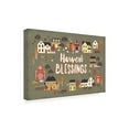thumbnail image 2 of Trademark Fine Art 'Harvest Village I' Canvas Art by Laura Marshall, 2 of 3