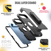 Apple iPhone 17 Air Defender Case - Black