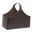 thumbnail image 2 of Lipstore Fruit Gift Basket PU Leather Storage Baskets for College Appreciation Fruits L, 2 of 8