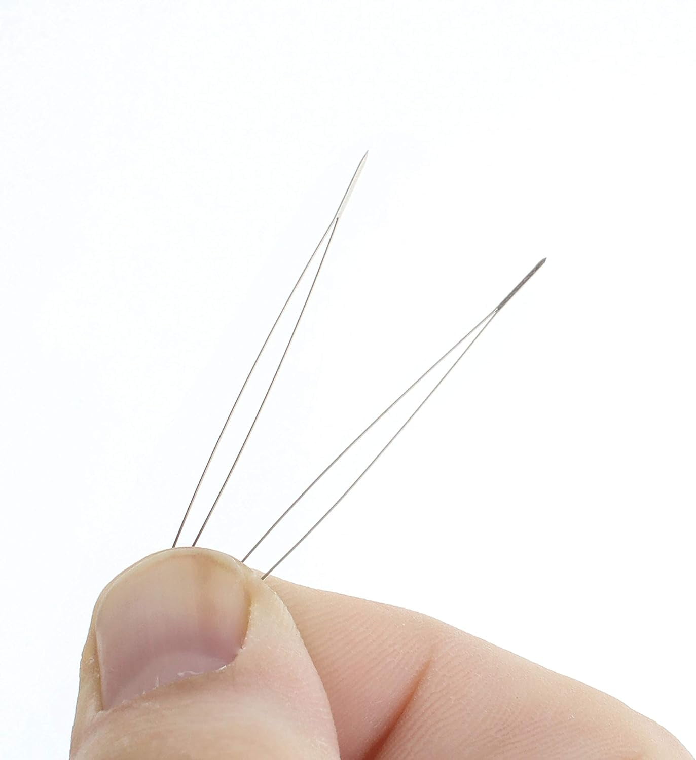 Big Eye Needles Beading (Set Of 4) - Easiest Needle To Thread