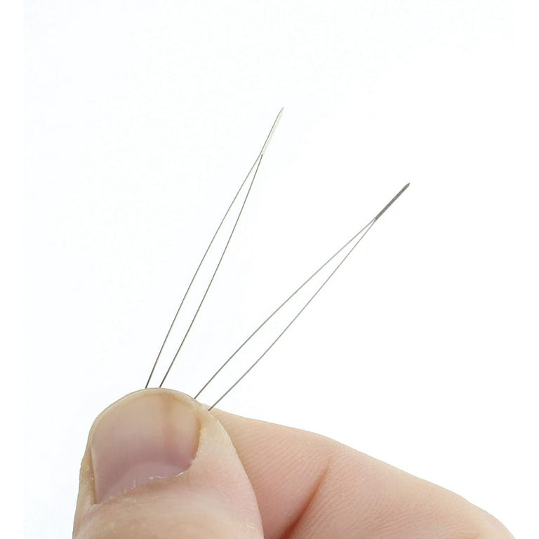 Big Eye Needles Beading (Set Of 4) - Easiest Needle To Thread