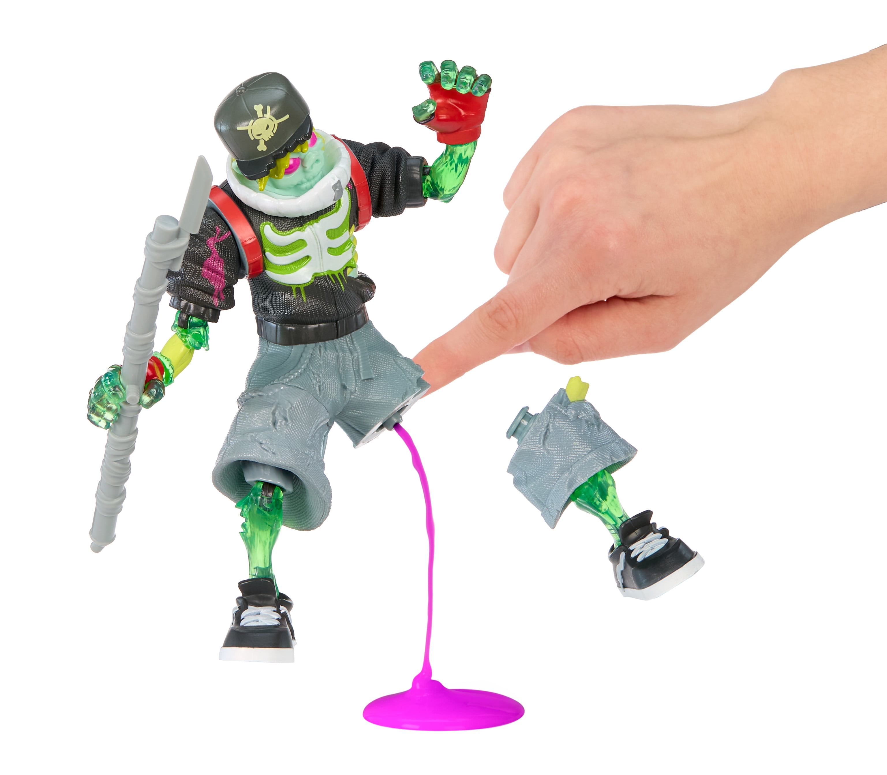 Ninjombie Action Figure - Buster Bones, Ages 6+