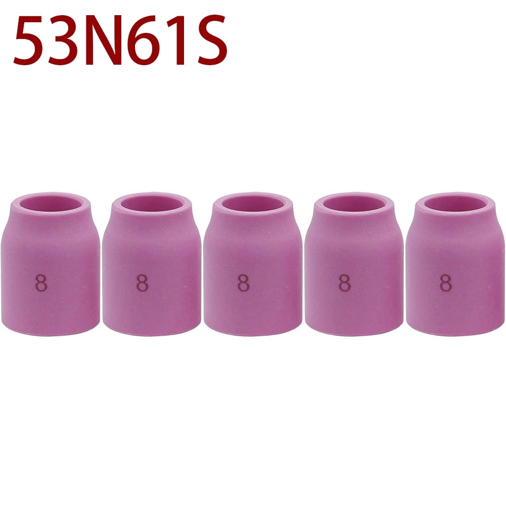 5PK TIG Gas Lens Alumina Nozzle Ceramic Cup For SR WP- 9/20/25 TIG