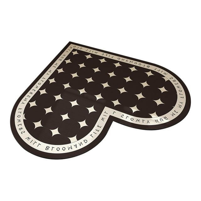veasfak Floor Mat Farmhouse Bathroom Non Slip Easy to Clean Soft Balcony Kitchen Rug D