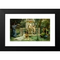 thumbnail image 2 of Luc-Olivier Merson 14x10 Black Modern Framed Museum Art Print Titled - The Truth, 2 of 5