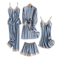 thumbnail image 1 of Ice Silk Lace Pajamas 10pcs/set Skin-friendly, 1 of 2