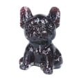 thumbnail image 3 of DOLITY Cute Figurine Ornament Tabletop Decor Miniature Statue Animal Sculpture Dark Red, 3 of 9