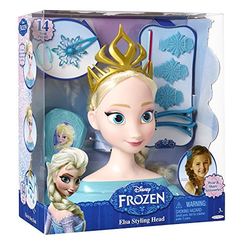 elsa styling head walmart