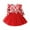 Red, variant on RIJOPUTY 5t Christmas Dresses for Girls Christmas Dress Girls Size 6 Christmas Tree Dress Black Tie Dress Tween Holiday Dress Newborn Winter Clothes, Red 18-24 Months