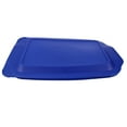 thumbnail image 3 of Pyrex 233-PC Blue Plastic Rectangle Storage Replacement Lid Cover (4-Pack), 3 of 5