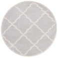 thumbnail image 3 of Safavieh Amherst Sharalyn Geometric Area Rug, Light Gray/Beige, 7' x 7' Round, 3 of 15