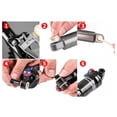 thumbnail image 4 of GLFILL Bicycle Soft Tail Rear Shock-Absorbing Bushing DU Shock-Absorbing Bushing 22-68mm Accessories Black Mountain Bike Parts 22MM, 4 of 9