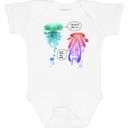 thumbnail image 3 of Inktastic Funny I'm Not Jelly Jellyfish in Blue and Pink Boys or Girls Baby Bodysuit, 3 of 5
