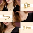 thumbnail image 3 of MALLMALL6 3Pcs Libra Zodiac Layer Necklaces for Women Retro Gold Plated(Gold), 3 of 5