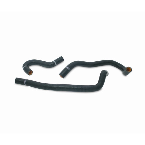 Mishimoto MMHOSE-SUP-86HHBK Heater Hose Kit Compatible With Toyota Supra 1986-1992 Black